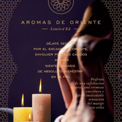 tarjeta regalo Aromas de Oriente ritual