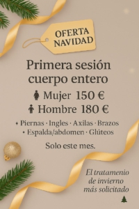 oferta primera sesión depilación láser diodo cuerpo entero Dream Body Sants Barcelona