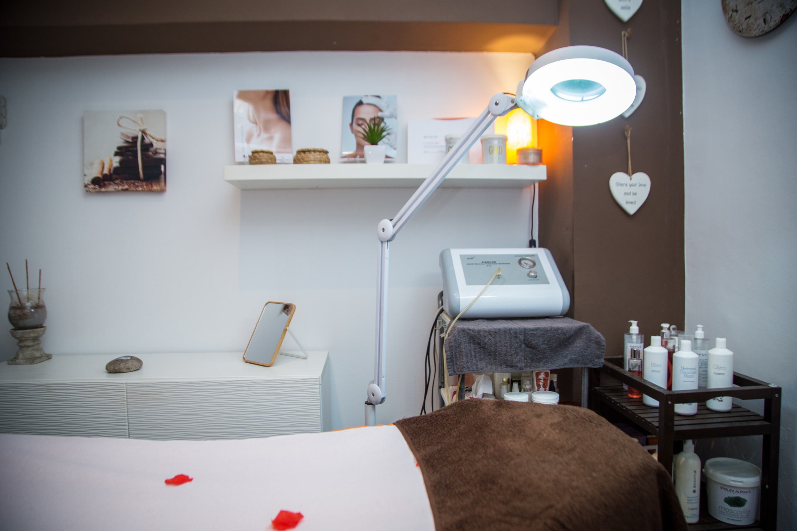 cabina de tratamiento facial en dream body sants barcelona